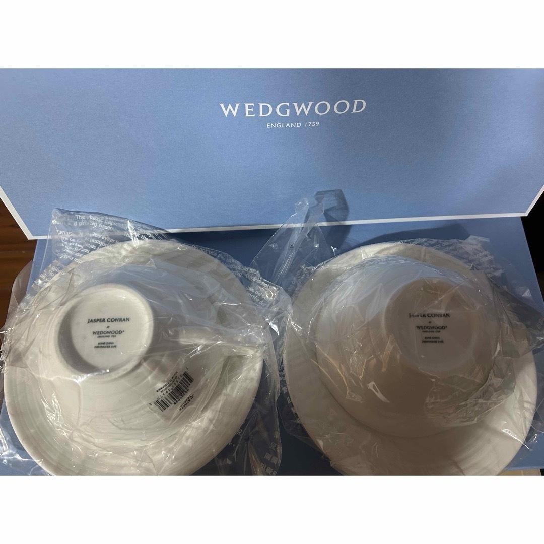 WEDGWOOD(ウェッジウッド)のウェッジウッド カップ&ソーサー 2客 インテリア/住まい/日用品のキッチン/食器(グラス/カップ)の商品写真