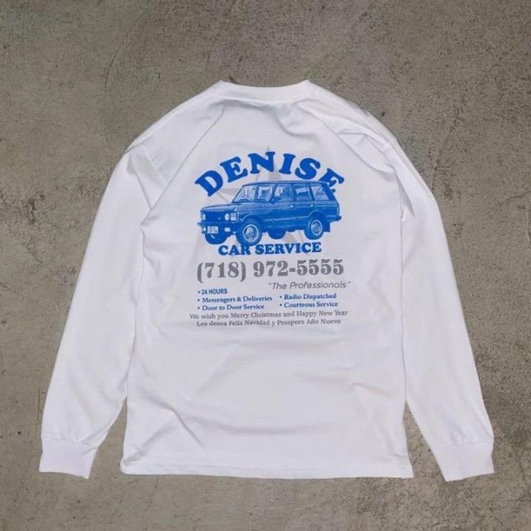 1LDK SELECT(ワンエルディーケーセレクト)のDENISE CAR SERVICE MIN-NANO 3756 L/S メンズのトップス(Tシャツ/カットソー(七分/長袖))の商品写真