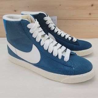 ナイキ(NIKE)のナイキ ウィメンズ ブレザー ミッド ヴィンテージ ブルー 23.5㎝(スニーカー)