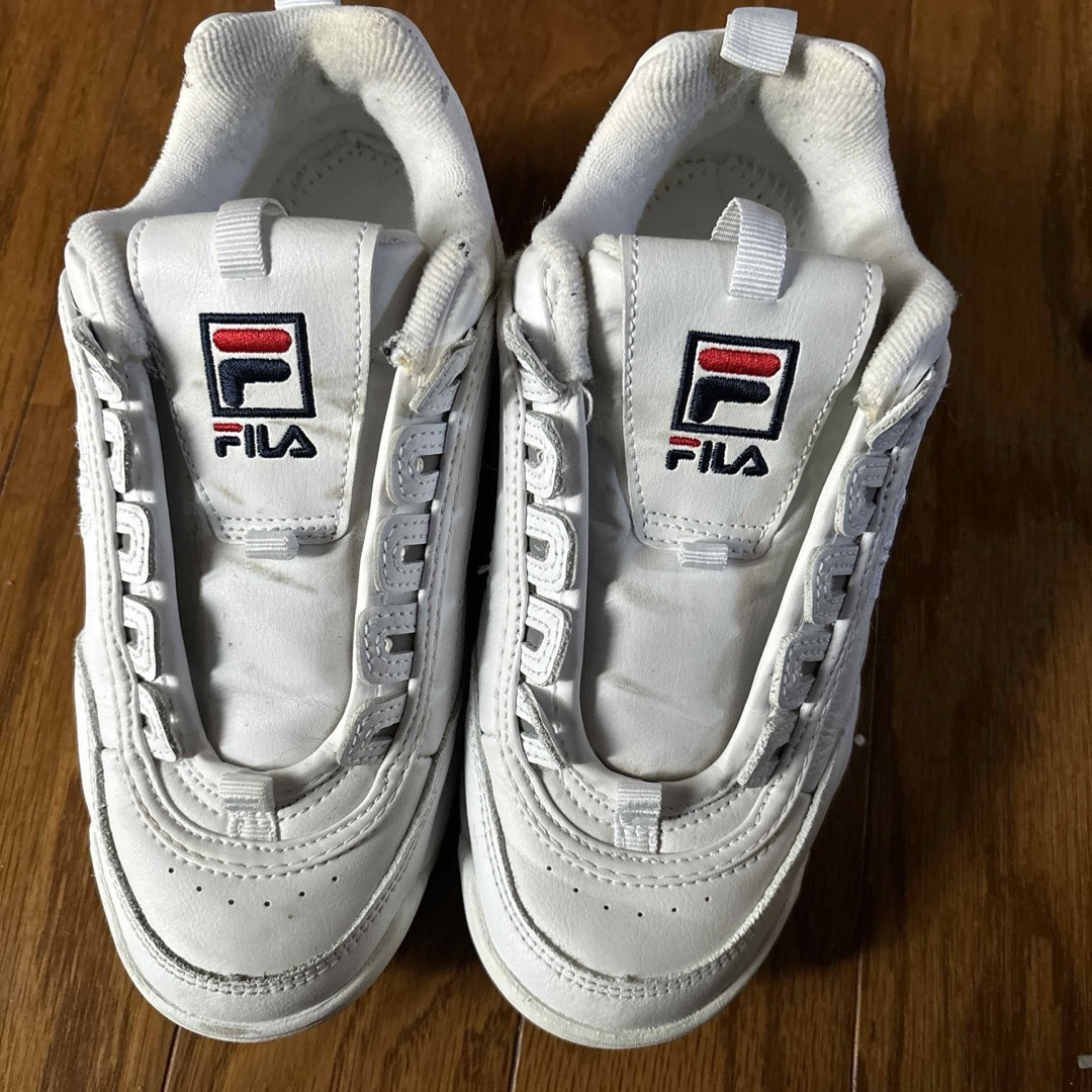 FILA(フィラ)のフィラ　FILA 厚底スニーカー　限定品 レディースの靴/シューズ(スニーカー)の商品写真