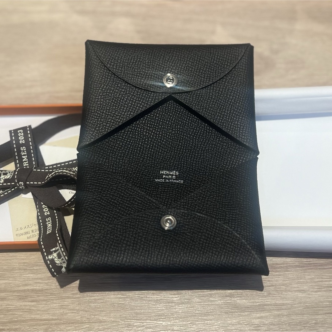 エルメス　HERMES カルヴィ　名刺入れ　カードケース　新品　未使用