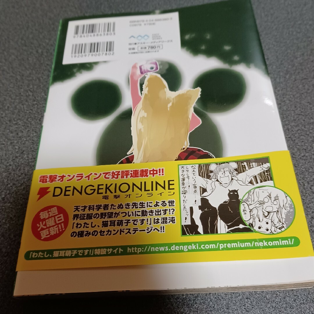 アスキー・メディアワークス(アスキーメディアワークス)のわたし、猫耳萌子です！ エンタメ/ホビーの漫画(青年漫画)の商品写真