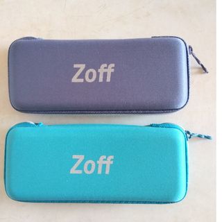 ゾフ(Zoff)のzoff メガネケース　2個セット（新品未使用）(サングラス/メガネ)