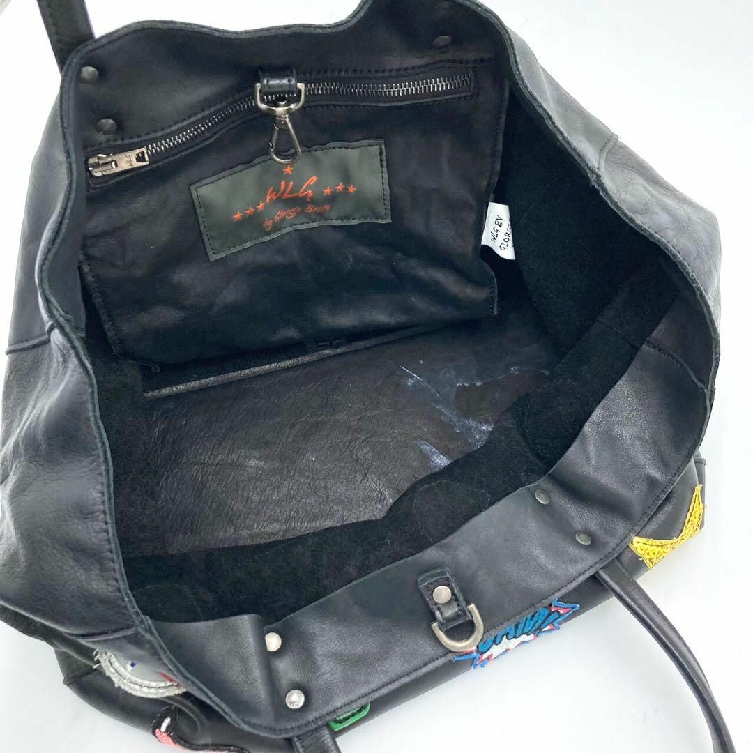 GIORGIO BRATO(ジョルジオブラット)のダブルエルジーバイジョルジオブラット 別注ワッペントートバッグ メンズのバッグ(トートバッグ)の商品写真