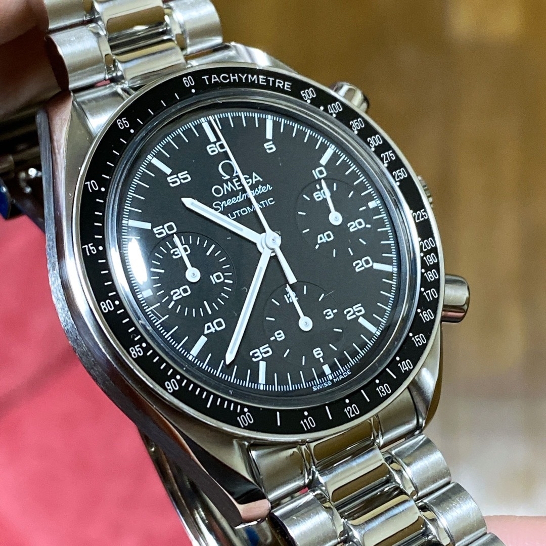 OMEGA(オメガ)のOH済み　美品　オメガスピードマスター　REF 3510.50 メンズの時計(腕時計(アナログ))の商品写真