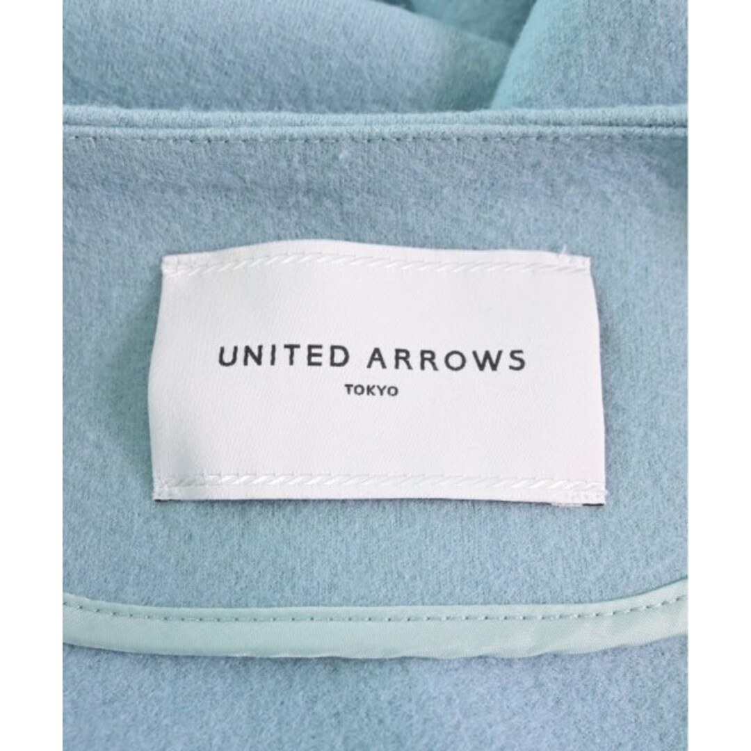 UNITED ARROWS(ユナイテッドアローズ)のUNITED ARROWS ユナイテッドアローズ コート F 水色 【古着】【中古】 レディースのジャケット/アウター(その他)の商品写真