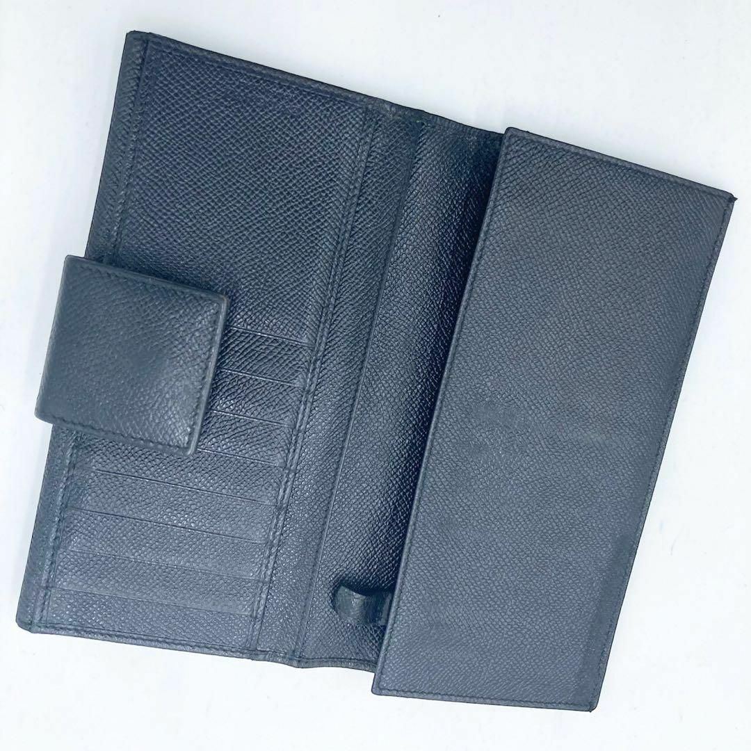 BVLGARI(ブルガリ)のブルガリ レザーウォレット 本革 長財布 ブラック メンズ レディース メンズのファッション小物(長財布)の商品写真