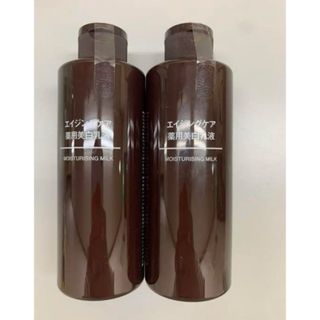 ムジルシリョウヒン(MUJI (無印良品))の無印良品 エイジングケア薬用美白乳液   ２００ｍＬ×2(乳液/ミルク)