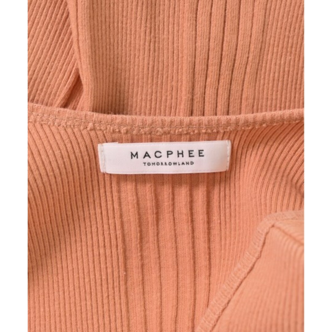 MACPHEE(マカフィー)のMACPHEE マカフィー Tシャツ・カットソー S オレンジ 【古着】【中古】 レディースのトップス(カットソー(半袖/袖なし))の商品写真