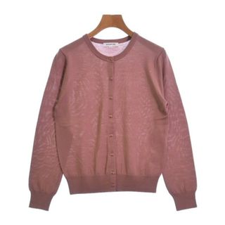 ナチュラルビューティーベーシック(NATURAL BEAUTY BASIC)のNATURAL BEAUTY BASIC カーディガン M ピンク系 【古着】【中古】(カーディガン)