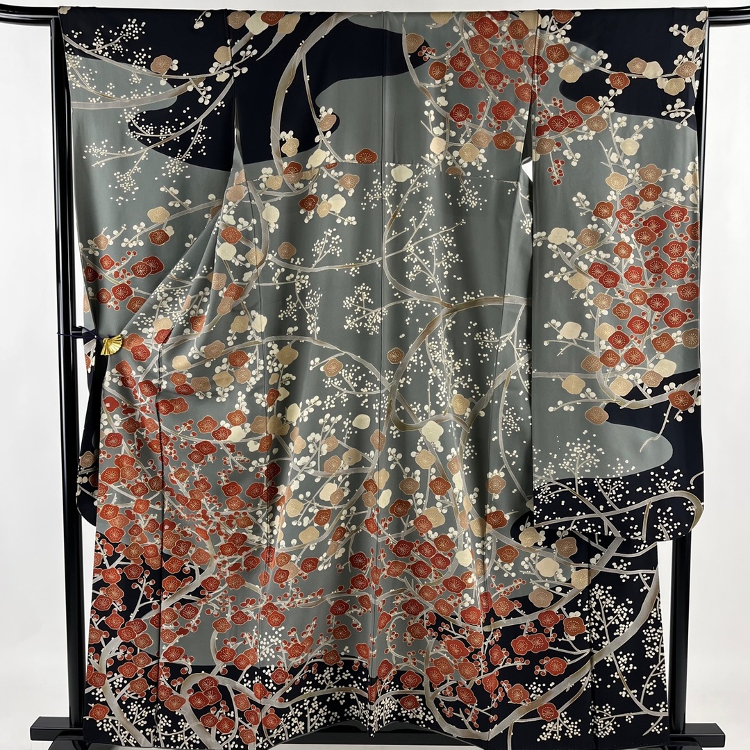 バイセル帯振袖 身丈158cm 裄丈63.5cm 正絹 美品 名品