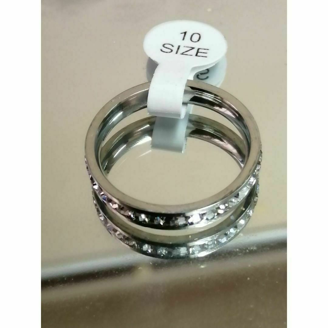 【R102】リング メンズ 　指輪　シルバー　レディース　シンプル　20号 メンズのアクセサリー(リング(指輪))の商品写真