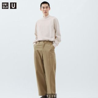 ユニクロ(UNIQLO)のUNIQLO U ワイドフィットチノ(チノパン)