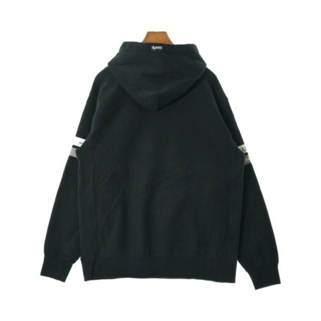 A BATHING APE(アベイシングエイプ)のA BATHING APE アベイシングエイプ パーカー L 黒 【古着】【中古】 メンズのトップス(パーカー)の商品写真