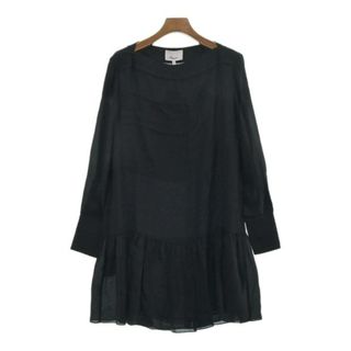 スリーワンフィリップリム(3.1 Phillip Lim)の3.1 Phillip Lim ワンピース 0(XS位) 黒 【古着】【中古】(ひざ丈ワンピース)