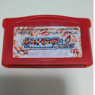 ポケモン　ファイアレッド　GBA(携帯用ゲームソフト)