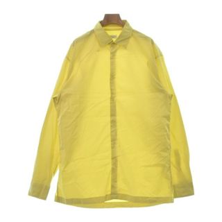 ドリスヴァンノッテン(DRIES VAN NOTEN)のDRIES VAN NOTEN ドリスヴァンノッテン カジュアルシャツ M 黄 【古着】【中古】(シャツ)