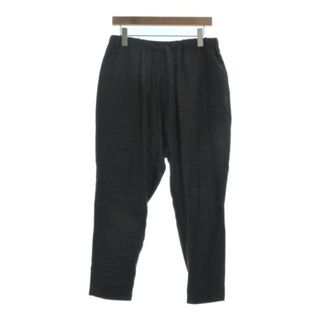 バージスブルック(BASISBROEK)のBASISBROEK パンツ（その他） 3(L位) 茶x黒x紺(チェック) 【古着】【中古】(その他)