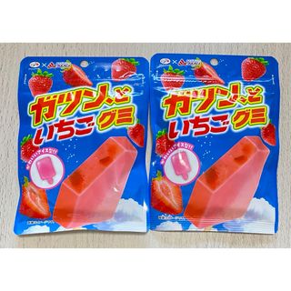 不二家 ガツンといちごグミ 2袋(菓子/デザート)