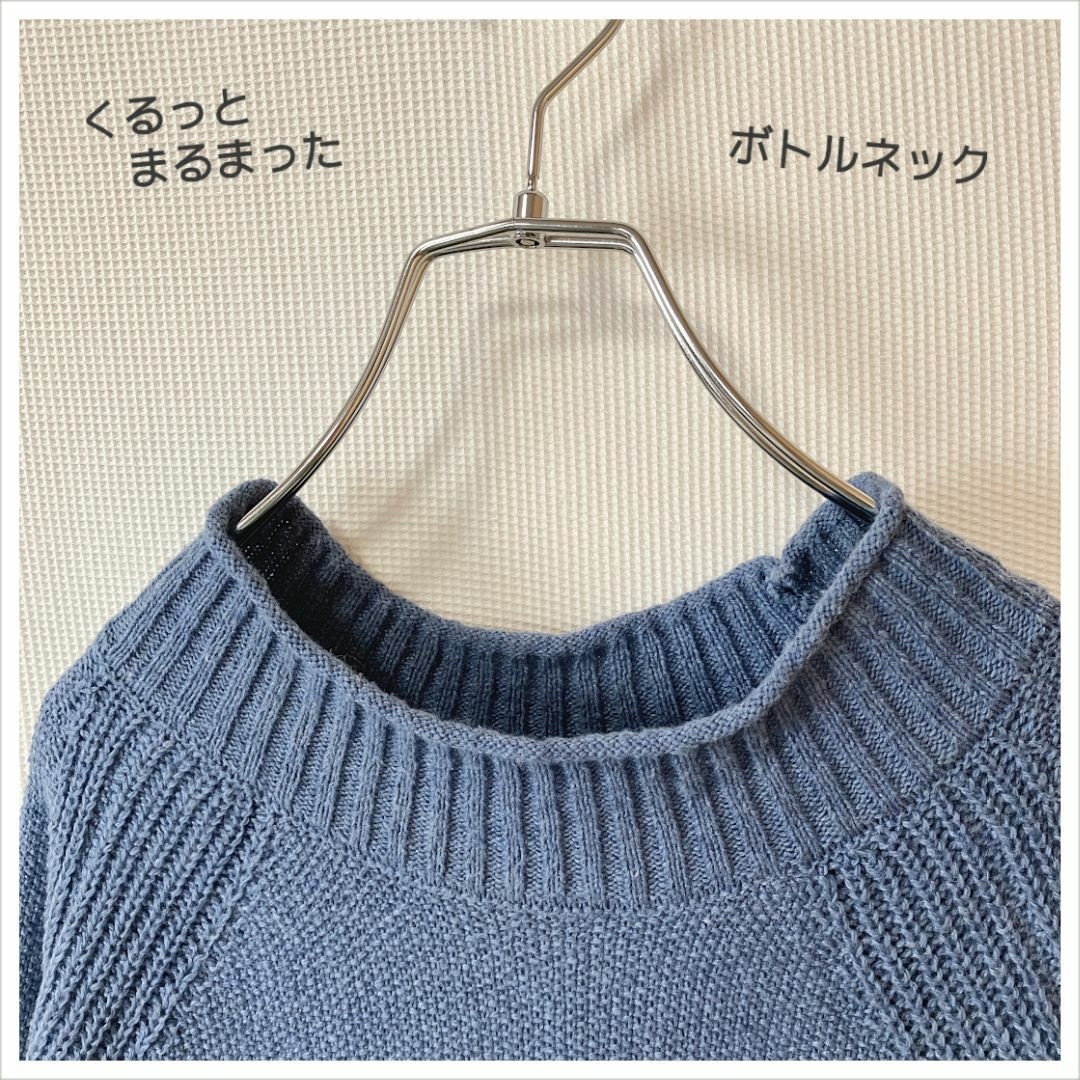 COMME CA ISM(コムサイズム)のオニギリ ボトルネックが可愛い コクーンニット レディースのトップス(ニット/セーター)の商品写真