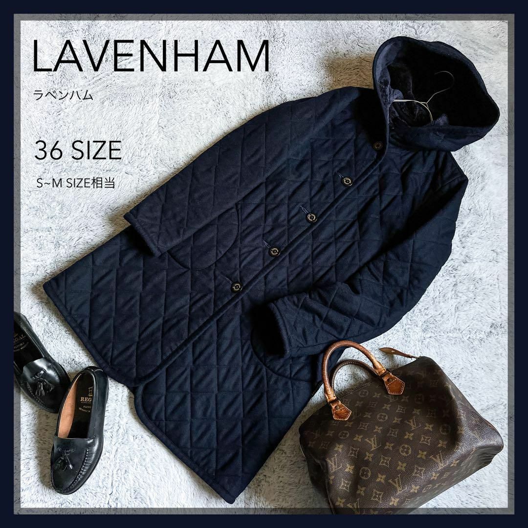 海外最新 美品【LAVENHAM】ラベンハム ラベンハム ロング 裏ボア