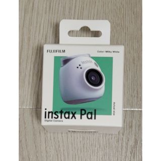 フジフイルム(富士フイルム)の送料無料 新品 フジフィルム  チェキ instax Pal ミルキーホワイト(フィルムカメラ)