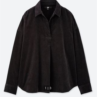 ユニクロ(UNIQLO)のUNIQLO コーデュロイスキッパーシャツ(シャツ/ブラウス(長袖/七分))