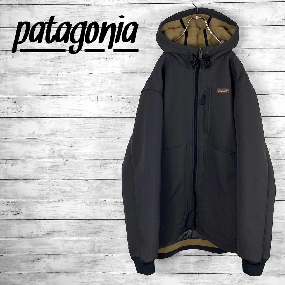 patagonia(パタゴニア)のPatagonia Burly Man Hooted Jacket XLサイズ メンズのトップス(パーカー)の商品写真