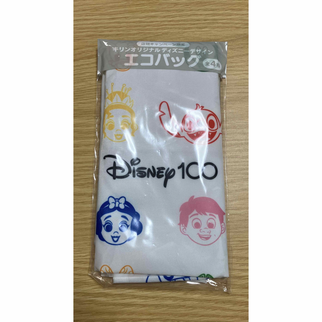 Disney(ディズニー)の【新品・未開封品】イオン限定　ディズニー100 エコバッグ全4種　フルコンプ エンタメ/ホビーのコレクション(ノベルティグッズ)の商品写真