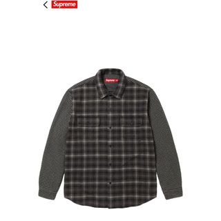 シュプリーム(Supreme)のsupreme Houndstooth Plaid Flannel Shirt (シャツ)