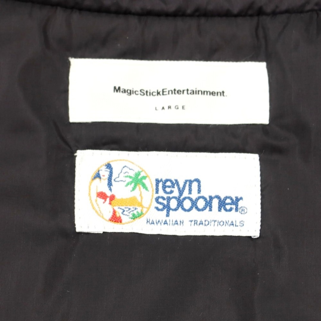 【中古】マジックスティック MAGIC STICK 2023年春夏 × reyn spooner ナイロン 中綿ブルゾン【サイズL】【メンズ】 メンズのジャケット/アウター(ブルゾン)の商品写真
