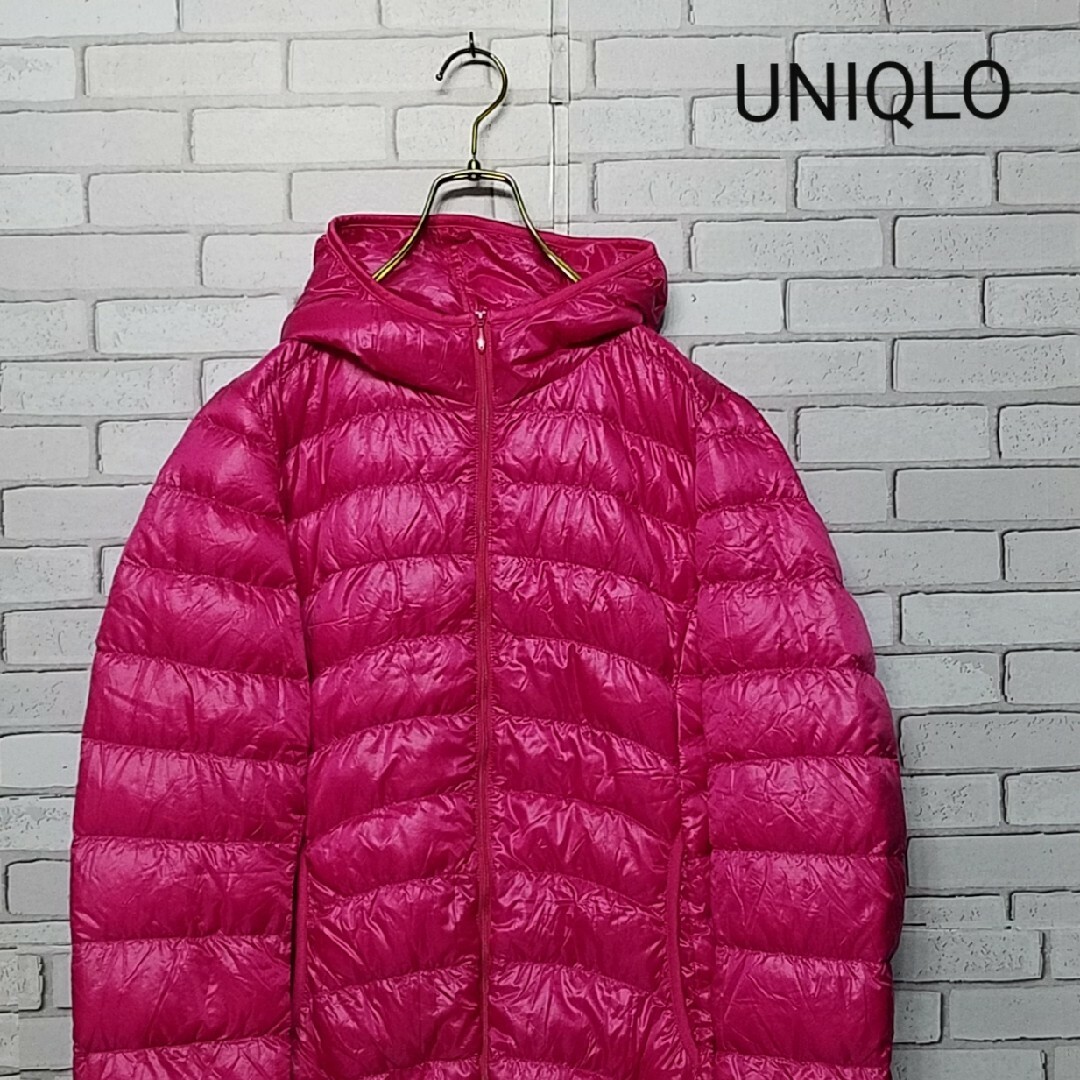 日本未発売UNIQLO ULTRA LIGHT DOWN L 収納袋つき