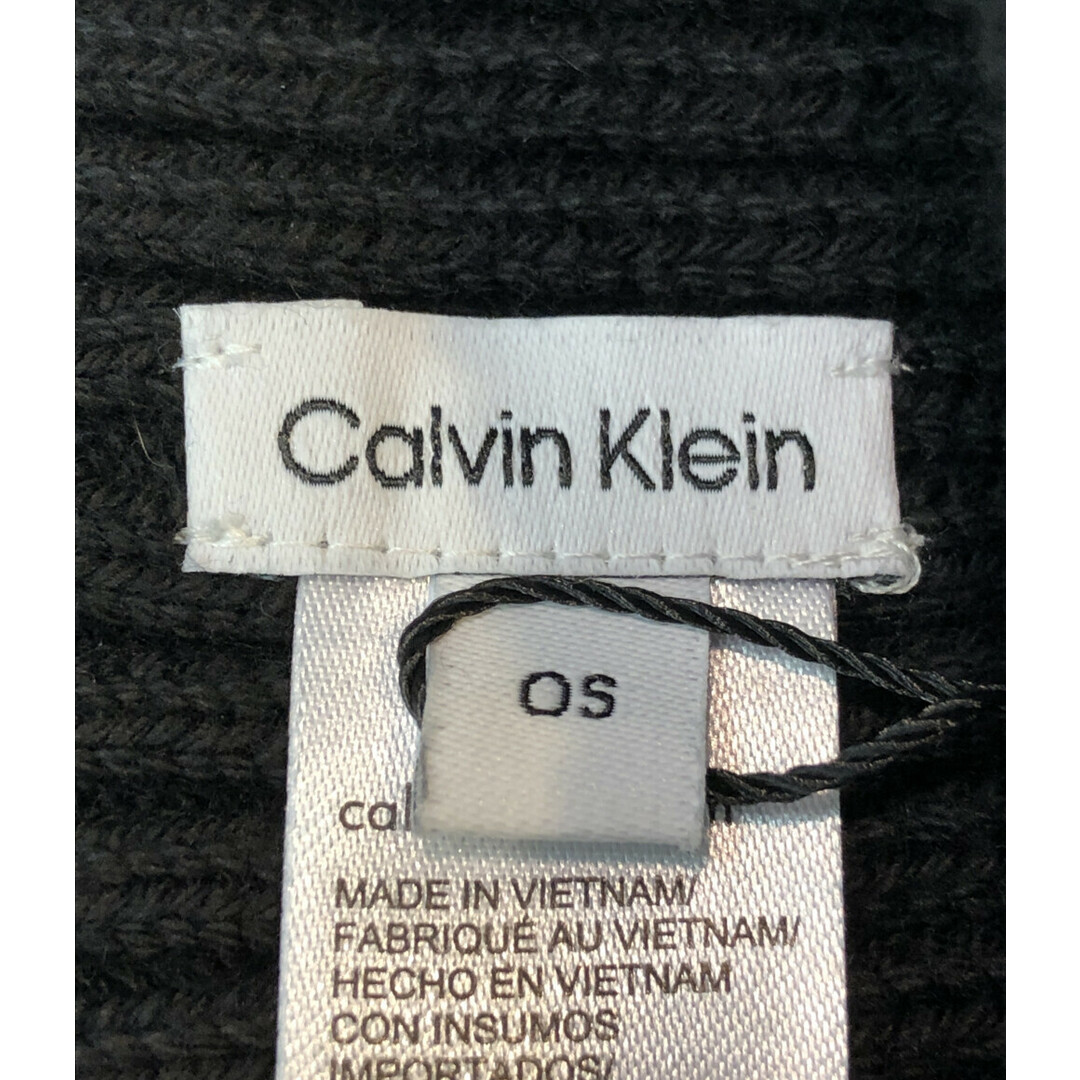 Calvin Klein(カルバンクライン)の美品 カルバンクライン Calvin Klein ニット帽 ユニセックス レディースの帽子(ニット帽/ビーニー)の商品写真