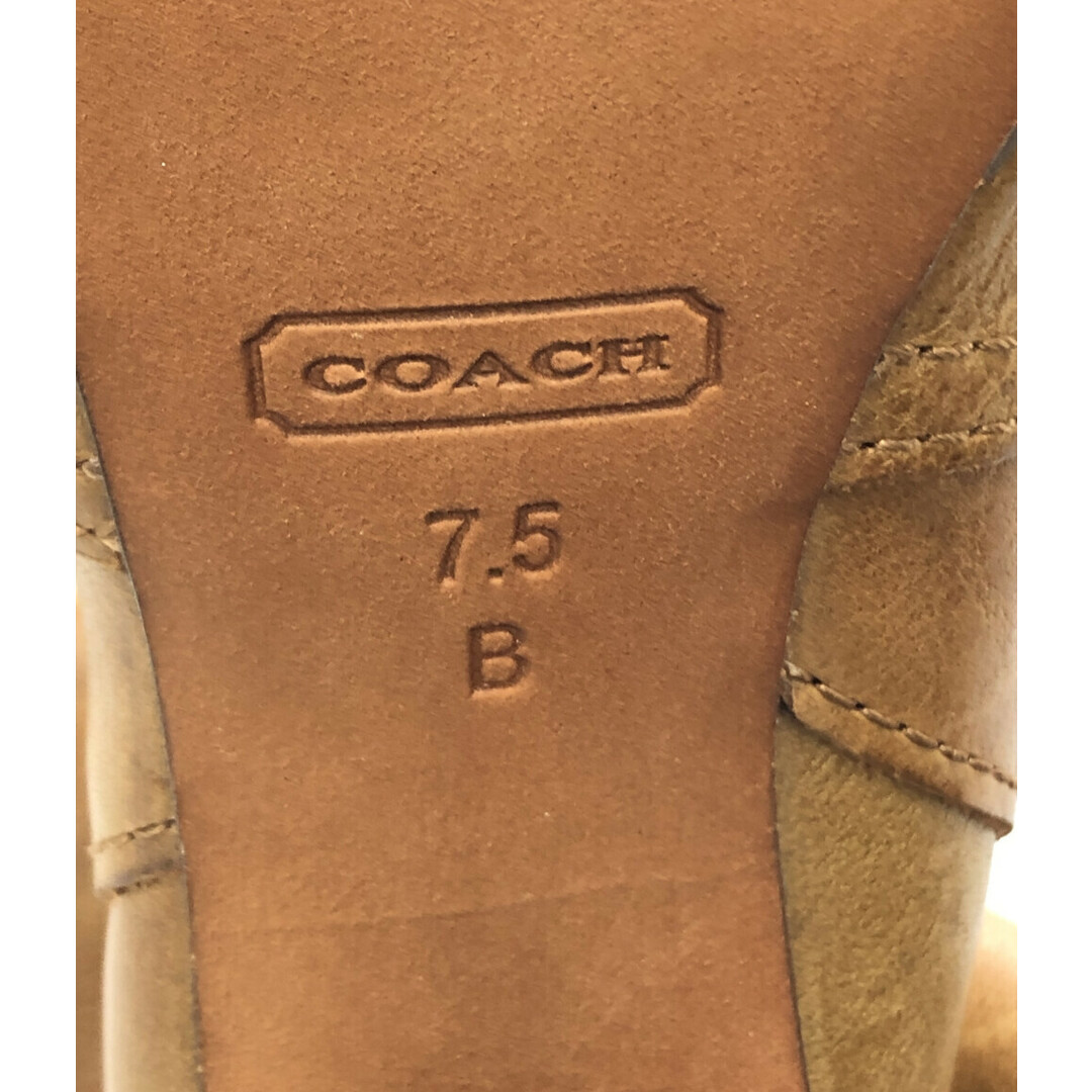 COACH(コーチ)のコーチ COACH ロングブーツ    レディース 7.5 B レディースの靴/シューズ(ブーツ)の商品写真