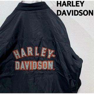 Harley Davidson - Harley Davidson ハーレーダビッドソン　ナイロンジャケット　L