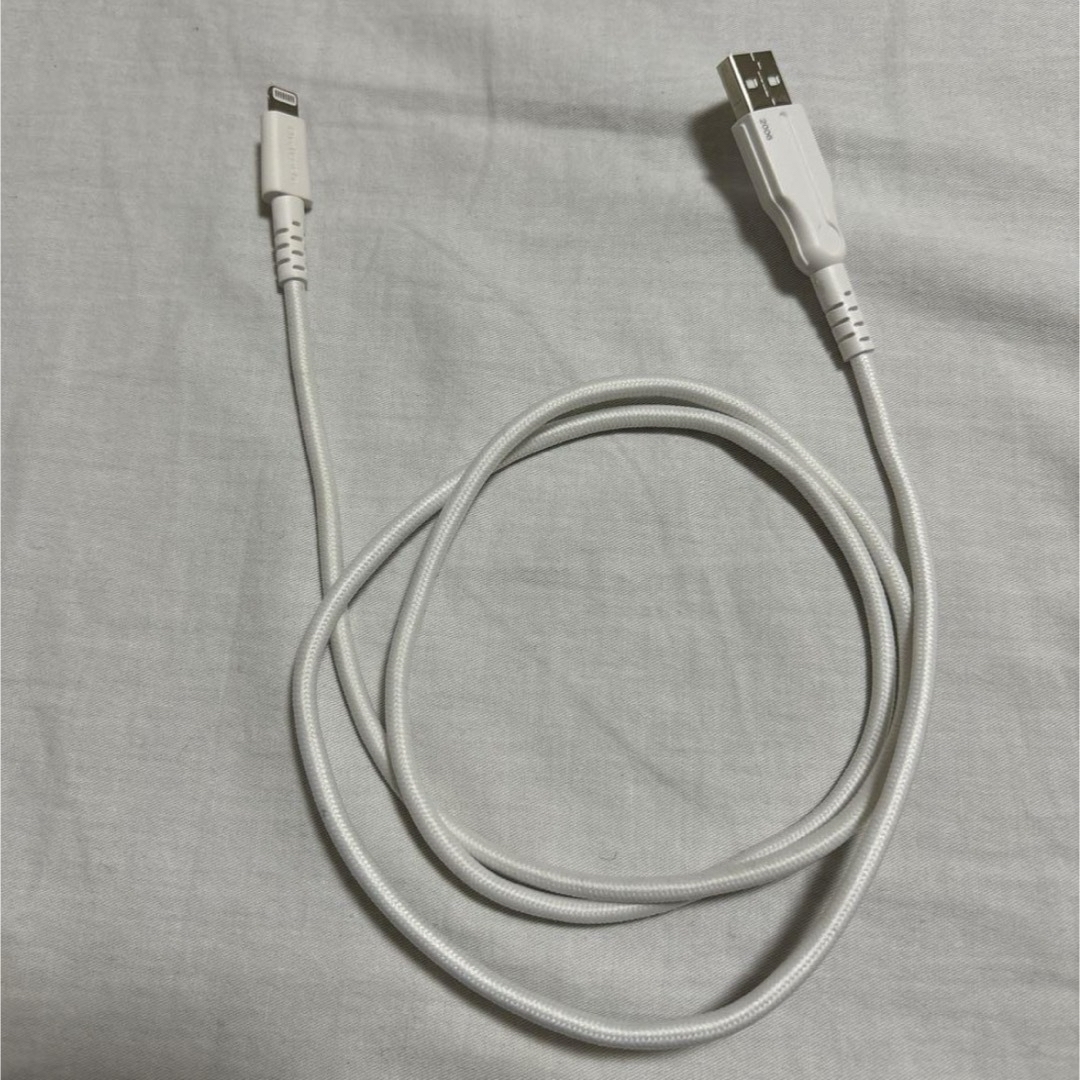 Lightningケーブル・USB Micro-B 4本 スマホ/家電/カメラのスマートフォン/携帯電話(バッテリー/充電器)の商品写真