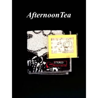 アフタヌーンティーリビング(Afternoon Tea LIVING)のAfternoonTea SNOOPYスヌーピータオルハンカチ＆マグネットセット(ハンカチ)