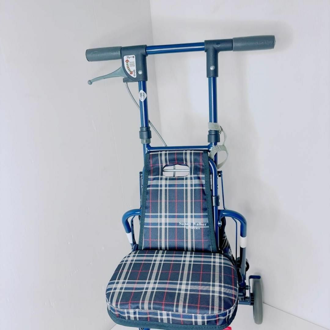 シルバーカー サニーウォーカー　AW-III 島製作所 軽量　ショッピングカート レディースのバッグ(スーツケース/キャリーバッグ)の商品写真