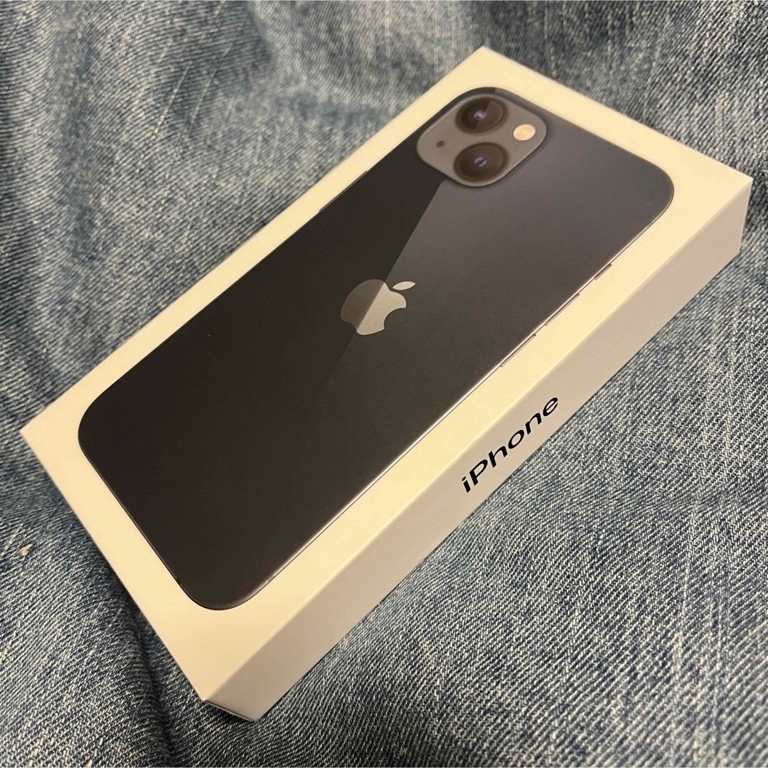 ブラック系【新品・未開封】iPhone13 120GB ミッドナイト