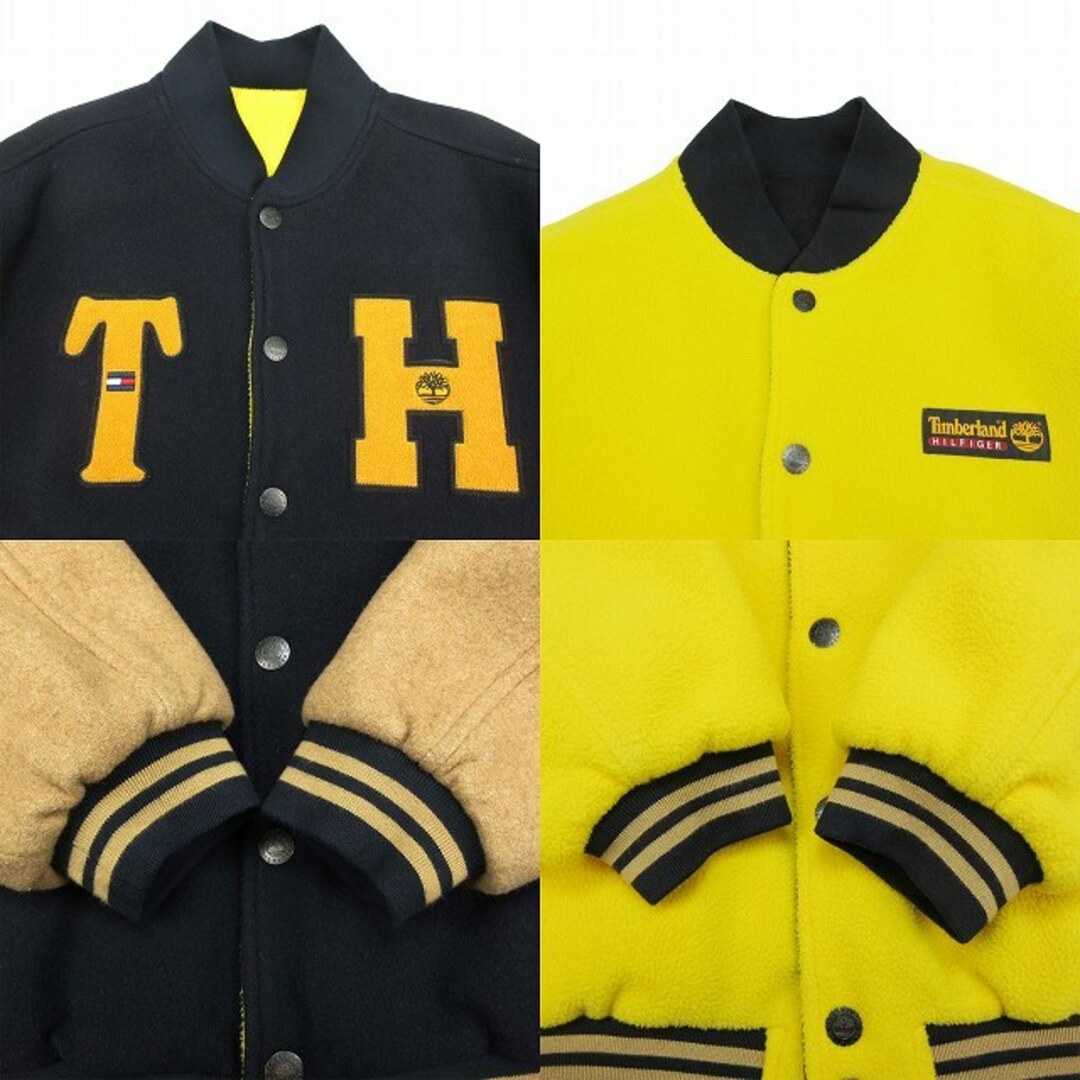 TOMMY HILFIGER(トミーヒルフィガー)の21AW トミーヒルフィガー × ティンバーランド リバーシブル スタジャン メンズのジャケット/アウター(ブルゾン)の商品写真