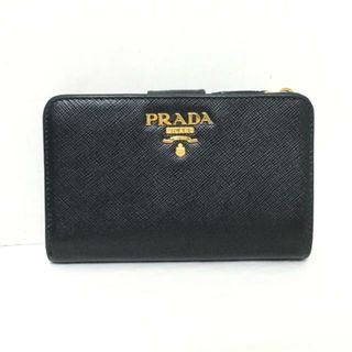 PRADA - 新品 プラダ PRADA 長財布 サフィアーノ トライアングル ネロ