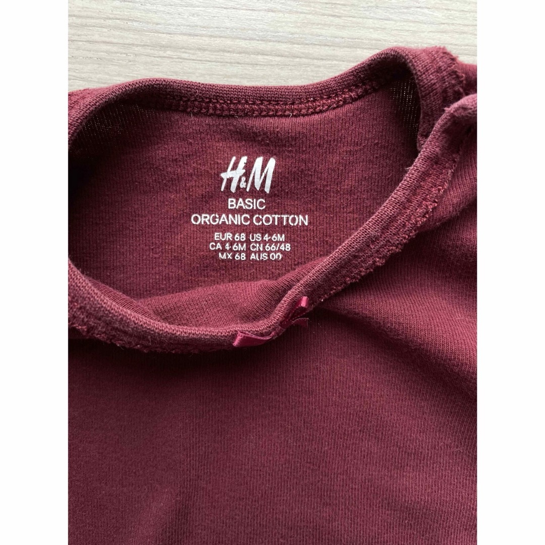 H&M(エイチアンドエム)のH&M ベビー ロンパス  70 cm キッズ/ベビー/マタニティのベビー服(~85cm)(ロンパース)の商品写真