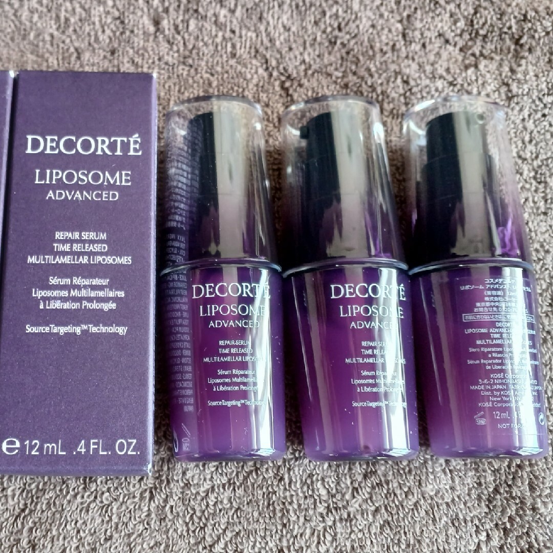 COSME DECORTE(コスメデコルテ)のリポソーム アドバンスト リペアセラム 12mL×3 コスメ/美容のスキンケア/基礎化粧品(美容液)の商品写真