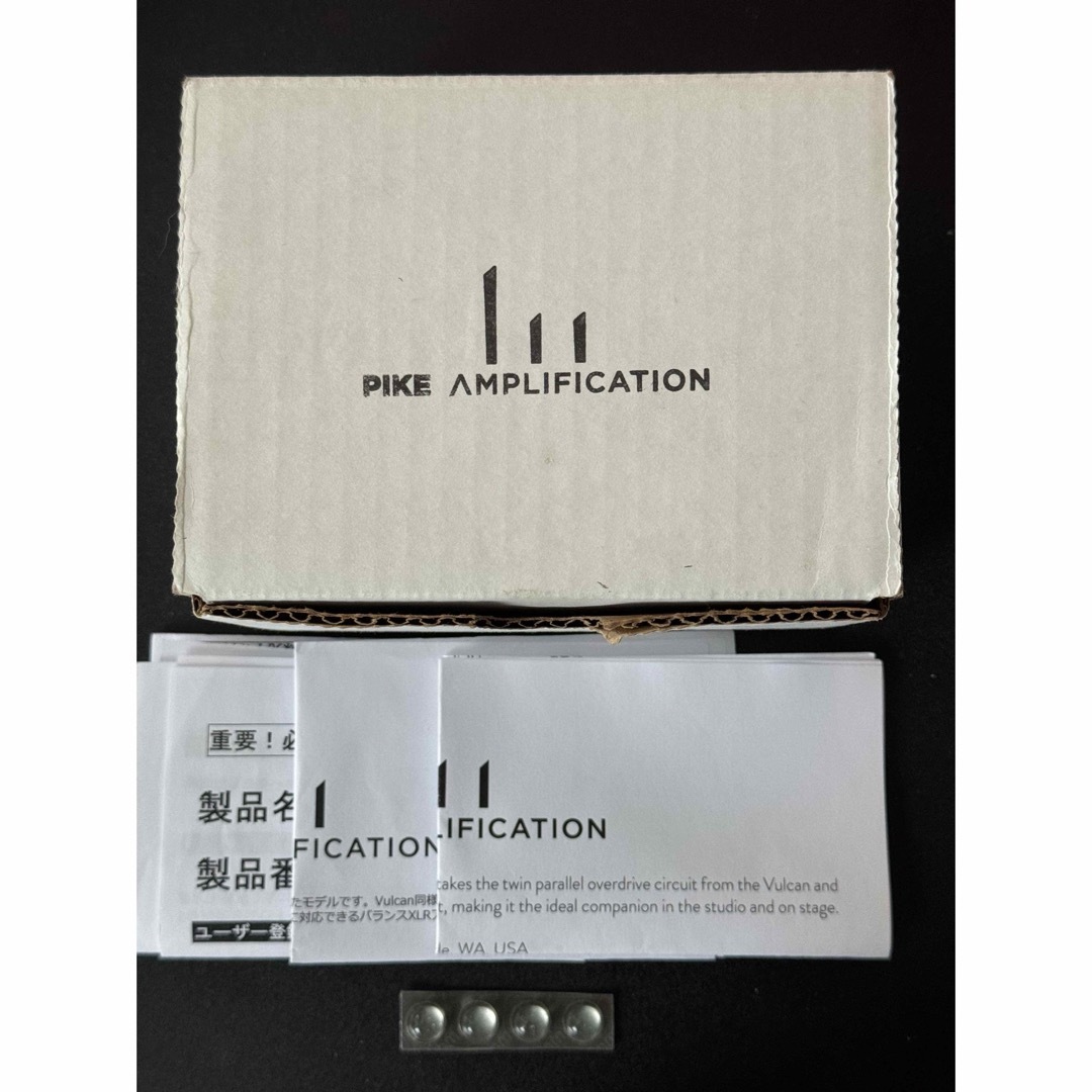 PIKE AMPLIFICATION VULCAN XL  美品 楽器のベース(ベースエフェクター)の商品写真