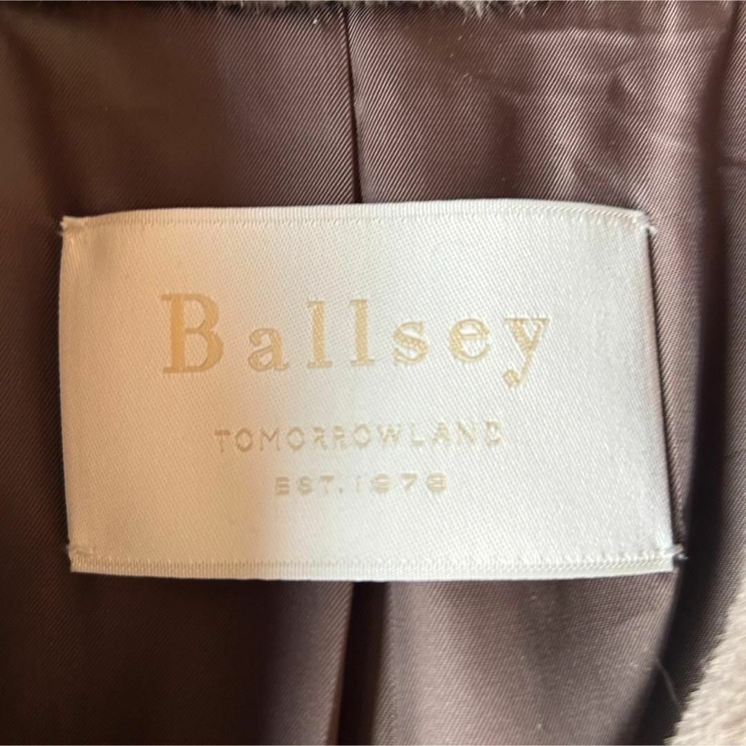 美品✨Ballsey プレミアムシャギー ベルテッドコート　ブラウン　10万