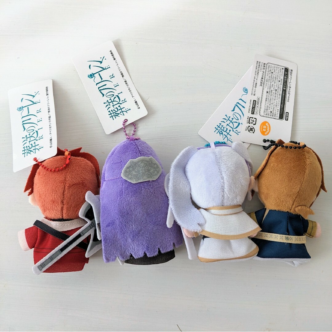 4種コンプ☆葬送のフリーレン きゃらぱぺmini マスコット ぬいぐるみ