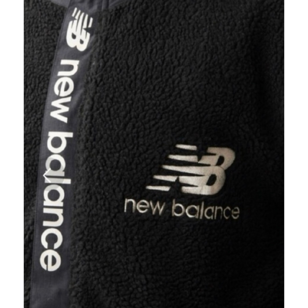 New Balance(ニューバランス)のnew balance   ボアジャケット　BLACK メンズのジャケット/アウター(ブルゾン)の商品写真