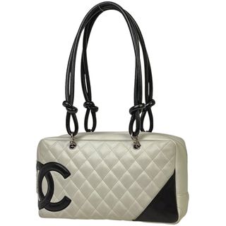 シャネル(CHANEL)のシャネル カンボンライン ボウリングバッグ レディース 【中古】(ハンドバッグ)