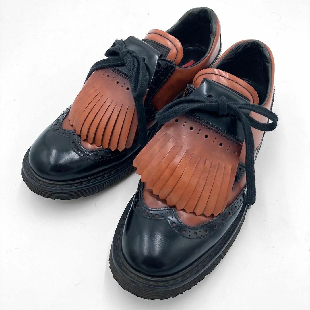 PRADA(プラダ)のPRADA プラダ ウィングチップ タッセル　フリンジレザーシューズ 革靴 レディースの靴/シューズ(ローファー/革靴)の商品写真