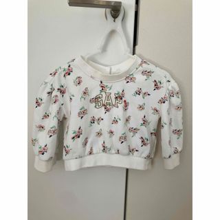 ベビーギャップ(babyGAP)の90 女の子　GAPトレーナー(Tシャツ/カットソー)